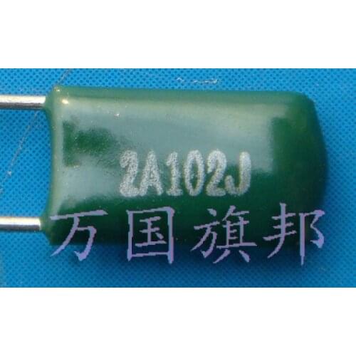 Free Delivery. Polyester capacitor CL11 100 v 102 0.001 UF 2 a102 3 yuan 100 only