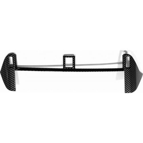 For Nissan Rogue 2021 ABS Carbon Fiber Air Vent Trim Cover Car Interior Air-conditioning Outlet Stickers Styling Accessories