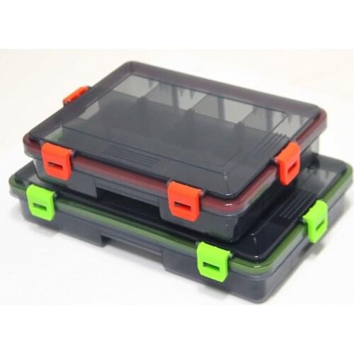 XC LOHAS Tackle Box Fishing Lure Box 11/13 Compartments Baits Fishing Box Lures Plastic Fishing Storage Case Fishing Accessories