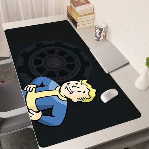 Fallout Shelter Mouse Pad Anime Gaming Accessories Mousepad Gamer PC Completo Computer Keyboard Desk Mat Varmilo Table Pads