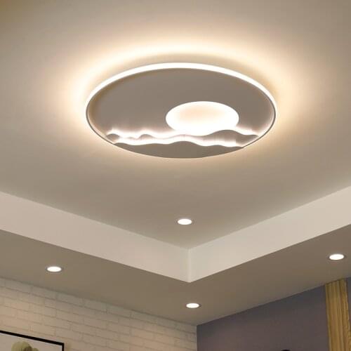 Creative modern led ceiling lights AC110-220v White color led ceiling light For Living room Bedroom home lighting ceiling lamp