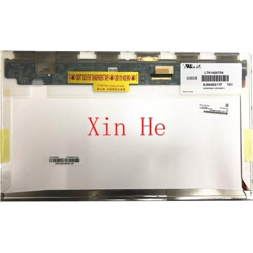 LTN140AT04 N140BGE-L12 L13 L22 L23 L11 L21 N140B6-L02 L08 L01 BT140GW01 V.4 LTN140AT26 Laptop LCD Screen 1366*768 LVDS 40 Pins