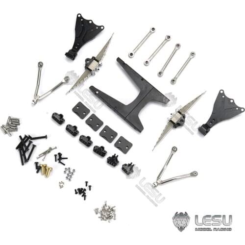 Metal Raised 9MM Rear Suspension for 1/14 LESU RC Small Axles DIY TAMIYA Dumper Truck Tractor Model Car