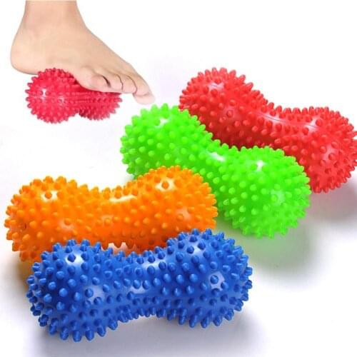 Spiky Foot Massage Ball Roller Relaxation Training Acupressure Massager Body Foot Care Tools
