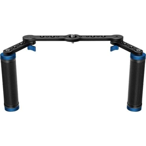 Dual Handle Grip Camera Stabilizer Three-Axis Gimbal Photography Accessories Support Multi-Angle Conversion