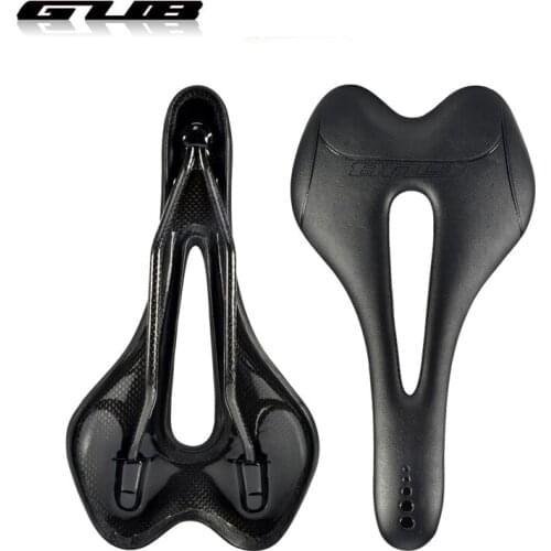 GUB Carbon Bike Saddle MTB Mountain Road Bicycle Cushion Seat mat Cycling Racing Ultralight Breathable High qulity pad men
