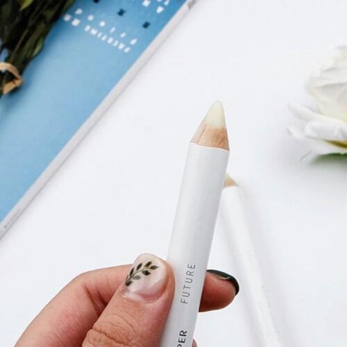 1 Pcs Eyebrow Styling Pencil Waterproof Transparent Eyebrows Wax Pen with Sharpener WH998
