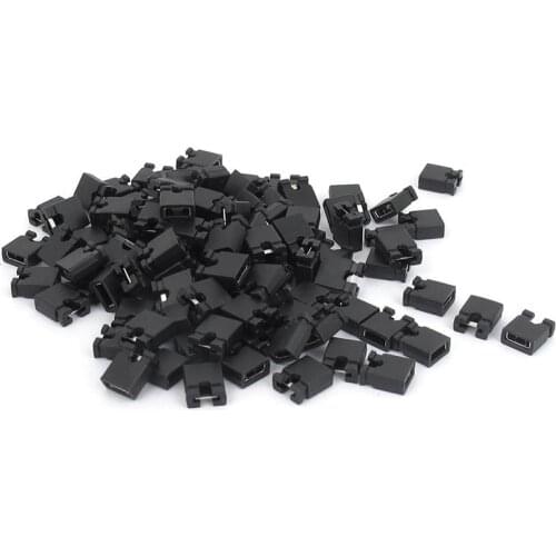120 Pcs 2.54mm Standard PCB Shunts Short Mini Jumper Cap Connector