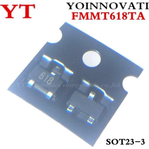 200pcs/lot FMMT618TA FMMT618 FMMT618T 618 SOT-23 IC Best quality