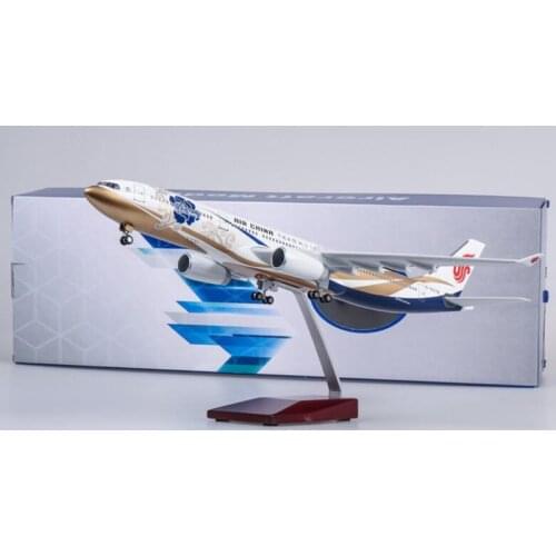47CM 1:135 Scale Airbus A330 Model AIR China Airlines Airway W Landing Gear Wheels Lights Resin Aircraft Plane Collectible Toy