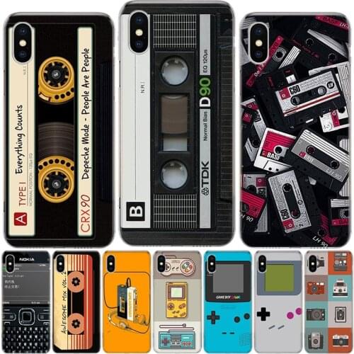 Vintage Tape Camera Phone Case For iphone 12 MIni 11Pro MAX XS 8 7 6 6S Plus X 5 5S SE XR SE 2020 Cover Shell Coque