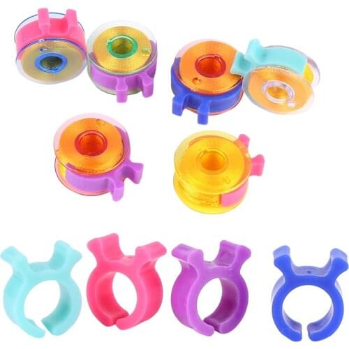 Bobbin Clips Bobbin Holders Bobbin Clamps Bobbin Buddies Great for Embroidery Quilting and Sewing Thread Sewing Machine