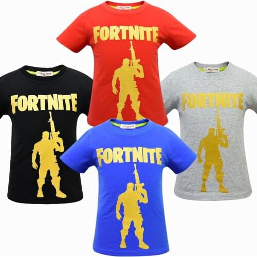 Childrens Clothing T-shirts Fortnite Battle Royale Graphic T-shirt Boys Clothes for Teens Girls Short Sleeve Tops Spring Summer
