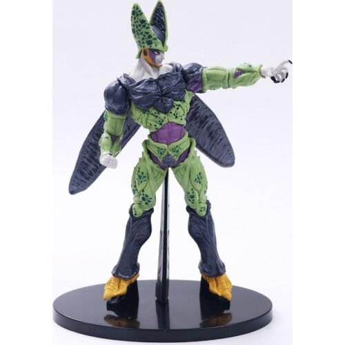 Z Cell Ultimate Shape Goku Battle Soldiers Awakening Cell Figura Brush Pvc Action Figure Collection Toy