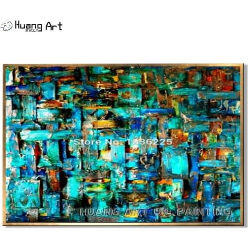 Oil painting reproduction pop art canvas colorful paintings canvas abstract handmade bright colored oil paintings for decor