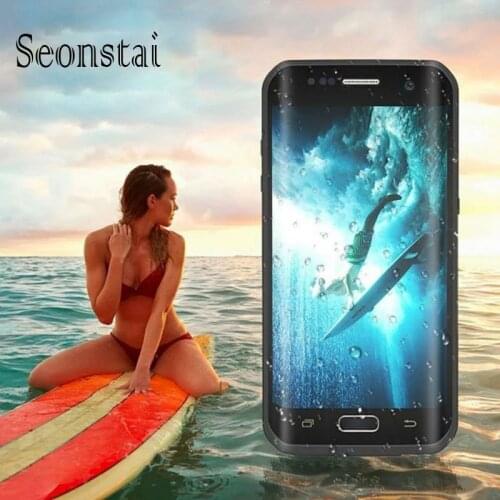 S7 edge Original Redpepper Waterproof Case For Samsung Galaxy S7 edge Water Shock Dirt Snow Proof Phone Cover Cases
