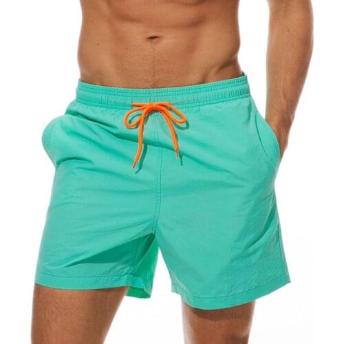 Beach pants mens quick-drying loose seaside vacation shorts casual mens hot spring swimming shorts