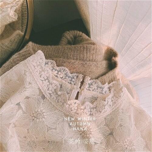 Poberlagals Lace Blouses