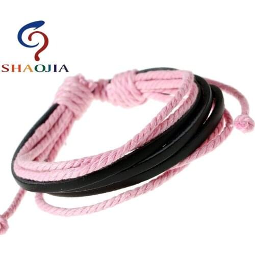 Розовые браслеты SHAOJIA China At AliExpress