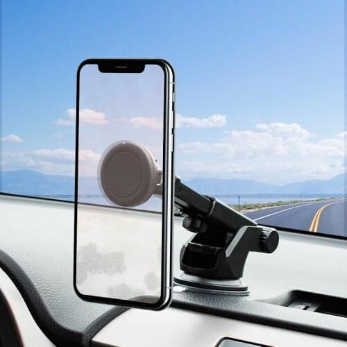 Universal Car Phone Holder For Dashboard Windshield Magnetic Phone Car Mount For iPhone Car Mobile Support Smartphone Voiture