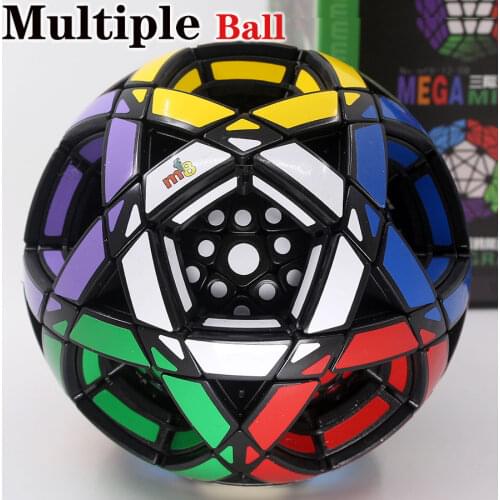 Magic cube puzzle mf8 Multiple Ball Duochong megaminxeds dodecahedron cube special shape twist wisdom toys game
