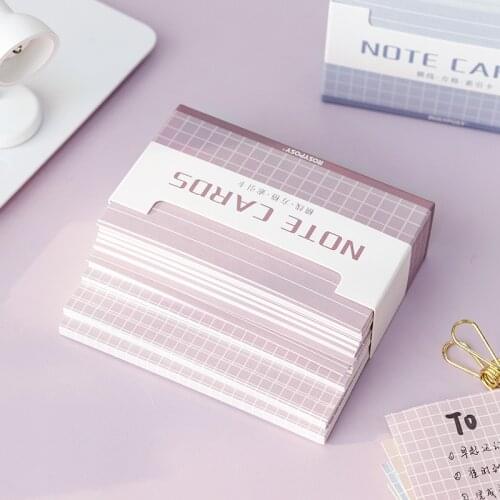 150 Sheets Index Cards Set Memo Sheet Pad Reminder for Office Agenda Planner School Journal Study Supplies F6131