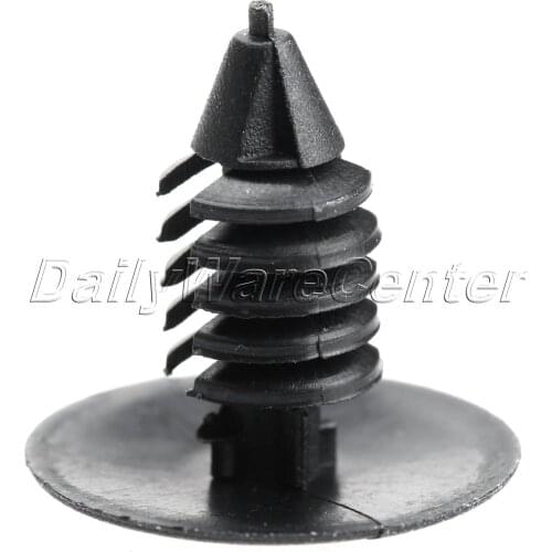 50Pcs Auto Fender Bumper Shield Retainer Fasteners Rivets Car Clips Fit 7.8mm Hole Nylon ForGM Ford Chrysler AMC