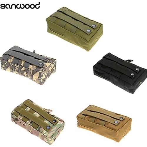 600D Men Nylon Molle Utility Bag Combat Vest Pouch