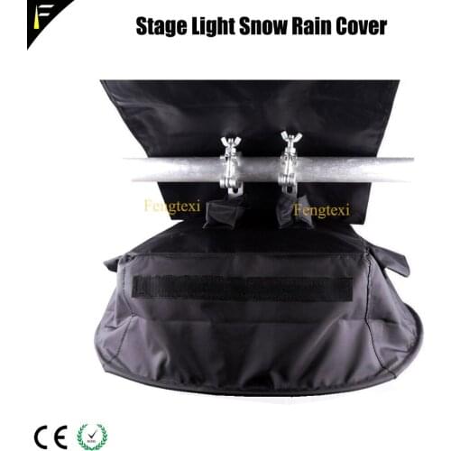 Transparent&Black Sharpy Beam Moving Light Rain Cover Weather Shield Spotlight Rain&Wind Hood Outdoor Show Waterproof Cover 8pcs