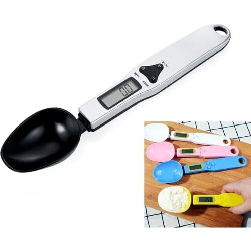 500g/0.1g Precise Digital Measuring Spoons Electronic LCD Digital Spoon Weight Volumn Food Scale Gram Mini Kitchen Scales