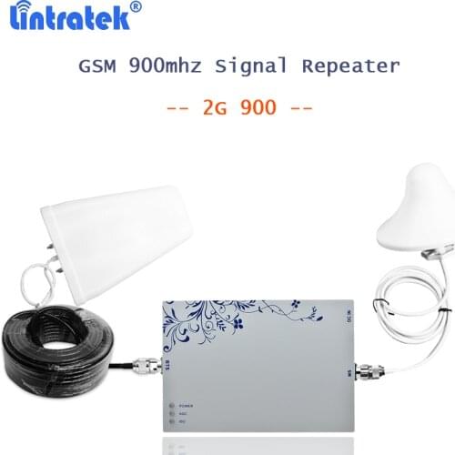 Lintratek 2g repetidor gsm 900mhz amplificador movil mobile signal booster 900 MGC with 10m cable cellular repeater gsm kw25f 21