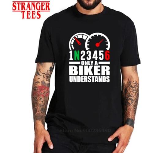 Graphic cool violent motorcycle dashboard shape T-shirt men record data watch dial T-shirt racing speed record classic moment