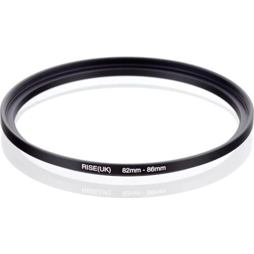 Original RISE(UK) 82mm-86mm 82-86mm 82 to 86 Step Up Ring Filter Adapter black