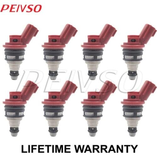 8x 16600-53J03 fuel injector for INFINITI Q45 4.1L V8 1997~2001
