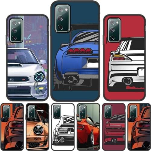 S21 Ultra Case For Samsung S20 FE Case On Samsung S20 S 21 S10 S9 S8 Plus S10e Note 20 8 9 10 Lite S7 Cover Sports Cars Male Men