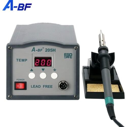 A-BF 205H Intelligent High Frequency Welding Station Eddy Current Quick Soldering Station 150W With Electric Soldering Iron