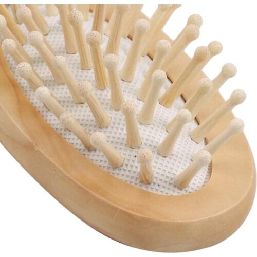 Hair Magic Comb Detangling Hair Brush Detangle Lice Massage Wooden Women Tangle Hairdressing Salon