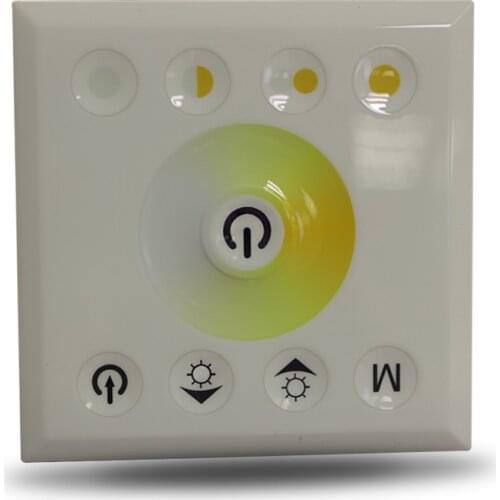 Brightness DC12-24V LED Touch Panel Temperature Controller Wildy used led lamp single/RGB strip LIGHT