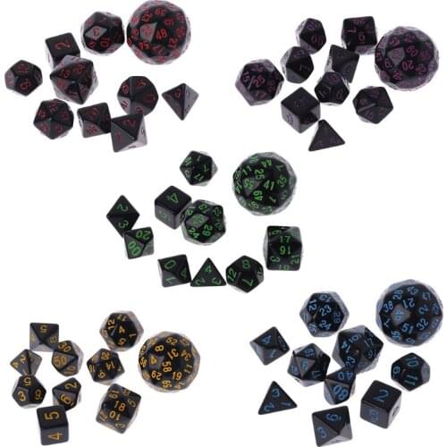 10 Pcs/Set Game Dice Multi Sided Dices Mixing Party Games Club Gifts Creative For Games Play