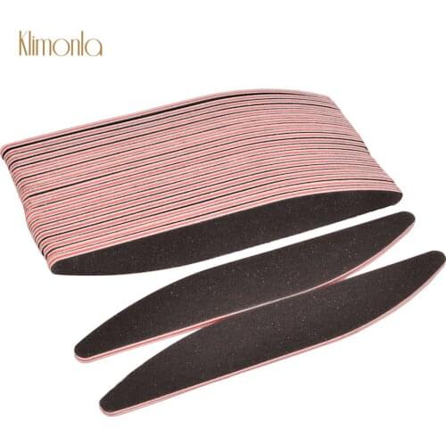 10Pcs Professional Leaves Nail File 100/180 Nail Varnish Sets Wooden nagelvijl Manicure Tools Nails Accessories