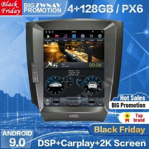 128GB Tesla Screen For LEXUS IS200 IS250 IS300 2005 2006 2007 2008 2009 2010 2011 Android Player GPS Audio Stereo Radio Recorder
