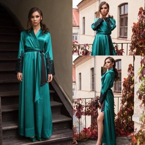 2020 Bridal Gowns Prom Party Dress Women Robe Wedding Dresses Silk Satin Nightdress Nightgown Sleepwear