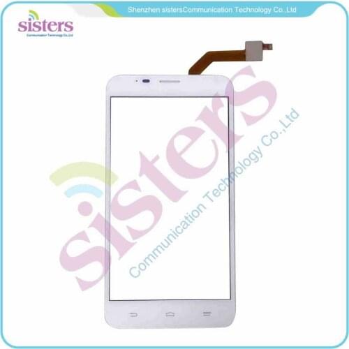 5PCS/lot Wholesale High Quality White/Black Touch Screen with Digitizer For ZTE Q503U Free Shipping + tracking NO