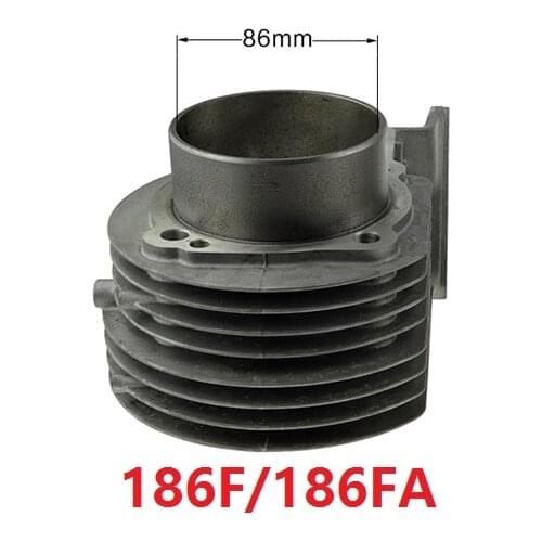 Fast Shipping 186F 186FA New Type Cylinder liner Air Cooled diesel engine suit for Chinese brand