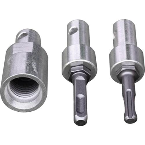 Electric SDS DIY Shank Head Converter Accessories Drill Bit Adapter Power Tool Earth Auger Square Durable