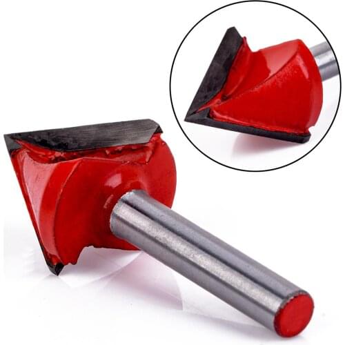 New 1/4" Shank 60 Degree Tungsten Steel Router CNC Engraving V Groove Bit For Power Tools 6x22mm