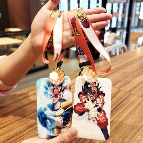 JF1151 Japanese Anime Lanyard Badge Holder ID Card Lanyards Cell Phone Rope Key Lanyard Neck Straps Keychain Key Ring
