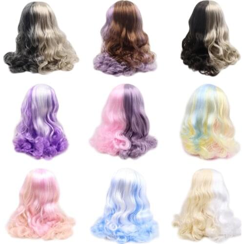 RBL Blyth Doll Scalp coloful Wigs Including the hard endoconch series51 ob24 anime girl
