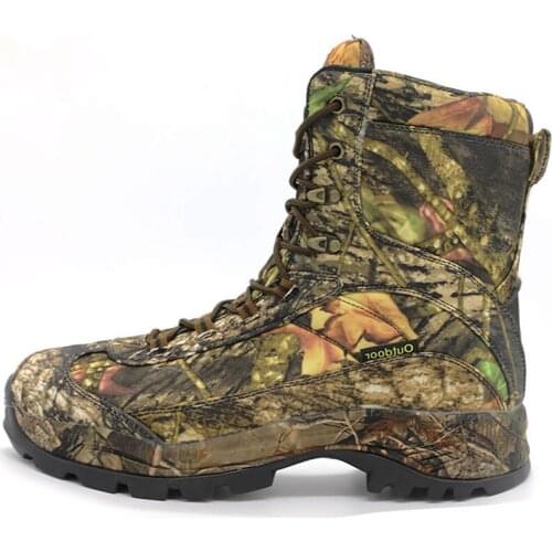 Spring Winter Outdoor Sport Mens Hiking Shoes Waterproof Male Training Camping Combat Battle Hunting Mountain Men Army Boots