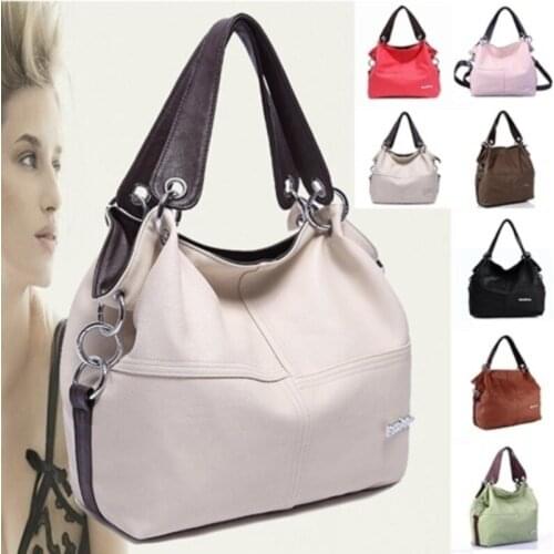 New Fashion Woman Luxury Handbag Large Capacity Composite Bag Ladies Leather Shoulder Messenger Bag Totes Purse